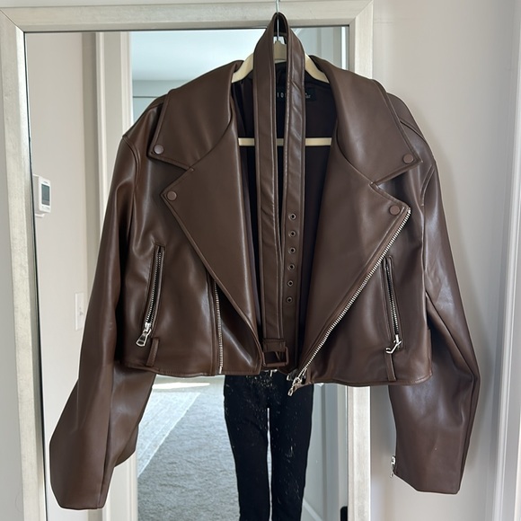 Princess Polly leather jacket! - Picture 3 of 9